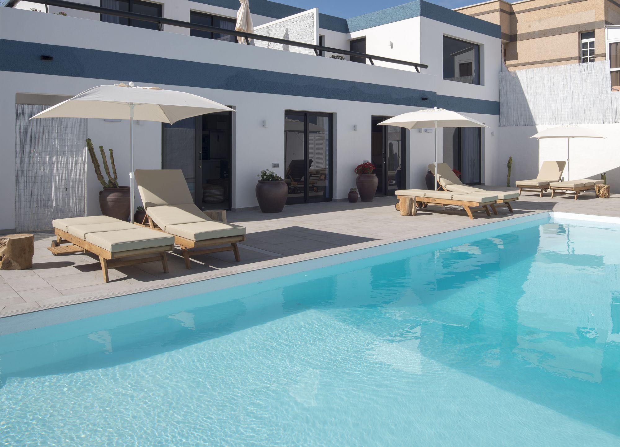 Luxury With Heated Pool IV - Adults Only Apartment Telde Exterior photo